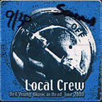 Neil Young Music In Head 2000 Tour Backstage Pass