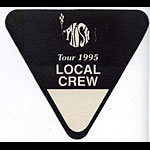 Phish 1995 Black Crew Backstage Pass