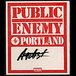 Public Enemy Backstage Pass