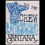 Santana Backstage Pass