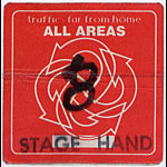 Traffic Far From Home 1994 tour Stage Hand Backstage Pass