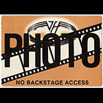 Van Halen Brown Photo Backstage Pass