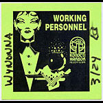 Wynonna Personnel Backstage Pass