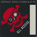 Terence Trent D'Arby 1990 All Access Backstage Pass