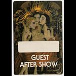 Jane's Addiction After Show Backstage  Pass