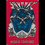 Journey 1983 Frontiers World Tour Backstage Pass