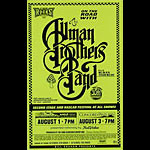 Allman Brothers Band Phone Pole Poster