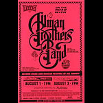 Allman Brothers Band Phone Pole Poster
