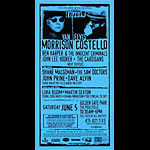 Van Morrison and Elvis Costello Phone Pole Poster