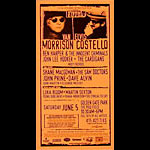 Van Morrison and Elvis Costello Phone Pole Poster