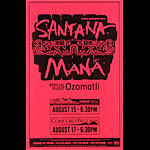 Santana Phone Pole Poster