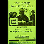 Tom Petty and the Heartbreakers Echo Tour Phone Pole Poster