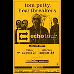 Tom Petty and the Heartbreakers Echo Tour Phone Pole Poster