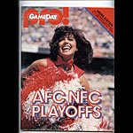 1982 AFC NFC Playoff Pro Football Program