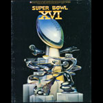 Super Bowl XVI Pro Football Program