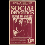 Social Distortion Punk Flyer / Handbill