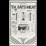 T.H Eats Meat Punk Flyer / Handbill