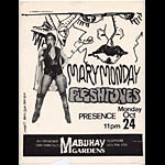 Mary Monday Punk Flyer / Handbill
