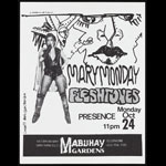 Mary Monday Punk Flyer / Handbill