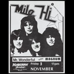 Mile Hi Punk Flyer / Handbill