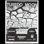 Tuxedo Moon Punk Flyer / Handbill