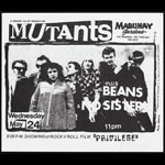 Mutants Punk Flyer / Handbill