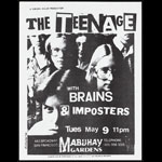 Evenson The Teenage Punk Flyer / Handbill