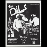 Roger/Reyes The Dils Punk Flyer / Handbill