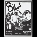 Roger/Reyes The Dils Punk Flyer / Handbill