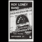 Roger/Reyes Roy Loney Band Punk Flyer / Handbill