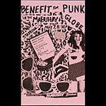 Punk Globe Benefit Punk Flyer / Handbill