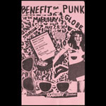 Punk Globe Benefit Punk Flyer / Handbill