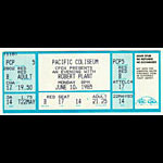 Robert Plant 6/10/1985 Pacific Coliseum Concert Ticket