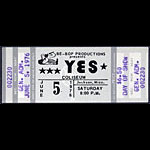 Yes 1976 ticket
