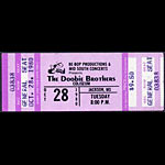 Doobie Brothers 1980 ticket