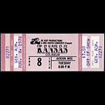 Kansas 1978 ticket