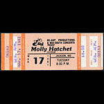 Molly Hatchet 1981 ticket